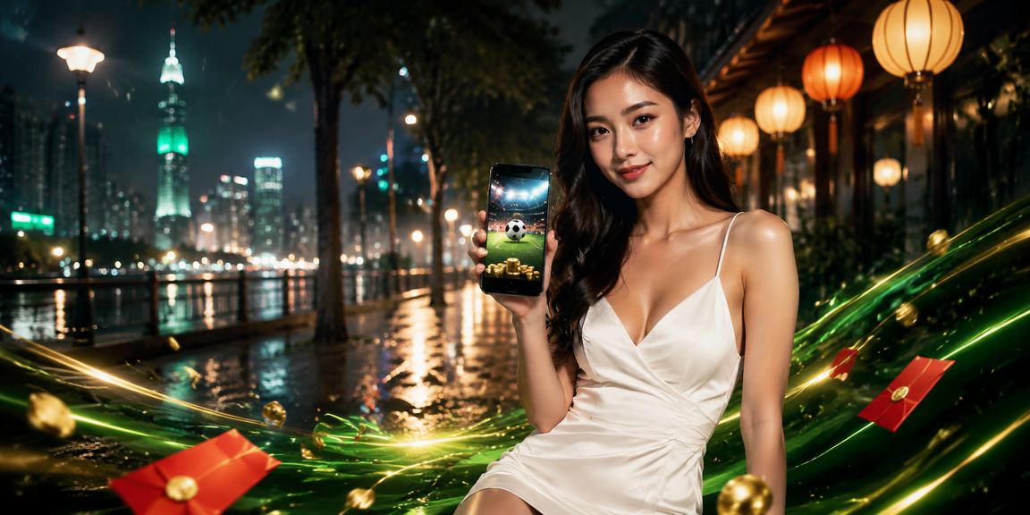 Đêm lồng đèn rực rỡ tại TP. Hồ Chí Minh với phong bì đỏ tượng trưng cho thưởng Jackpot